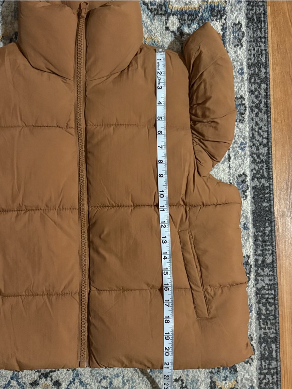 Simply Southern Puffer Vest Womens M/L Quilted Full Zip Collared Warm NWT - Picture 9 of 9